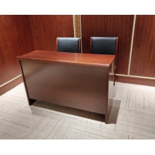 木皮条桌会议室组合会议桌长条会议桌条形会议桌双人条桌